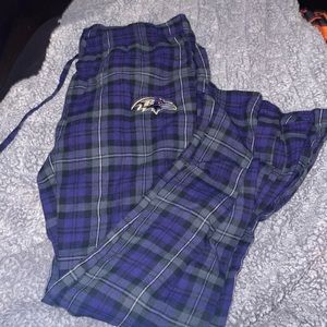 Raven flannel pj pants